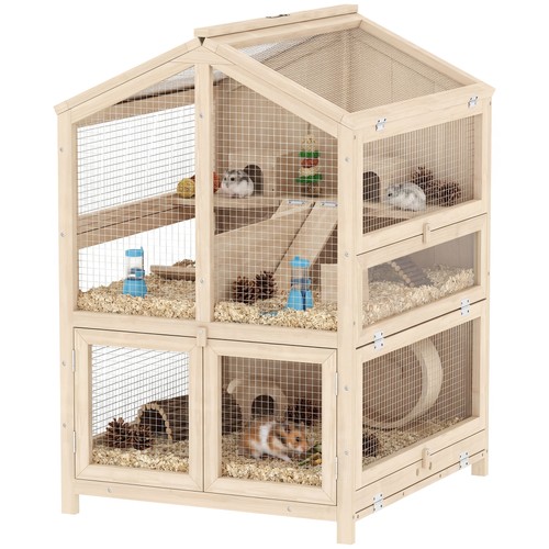 Hamsterkäfig aus holz - aus,