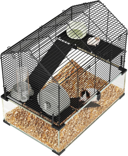 Geräumiger hamsterkäfig aus - geräumiger,