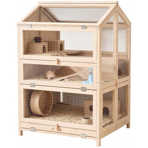 Hamsterkäfig aus holz - hamsterkäfig,