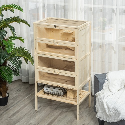 Pawhut kleintierkäfig - pawhut, 5
