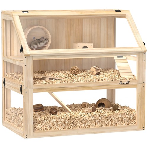 Hamsterkäfig aus holz - aus,