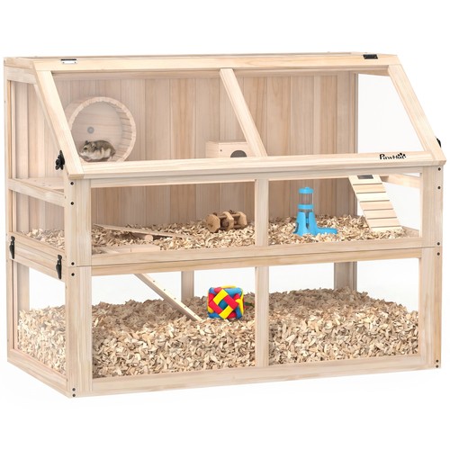 Hamsterkäfig aus holz - hamsterkäfig, 3